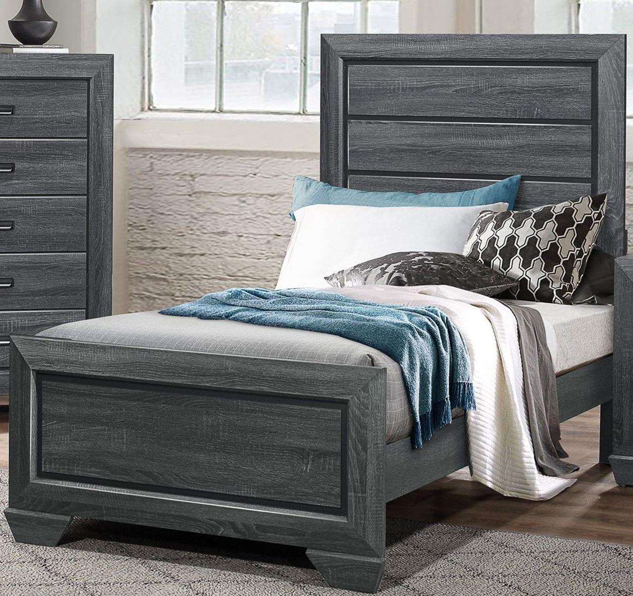 Beechnut Twin Bed in Gray 1904TGY-1