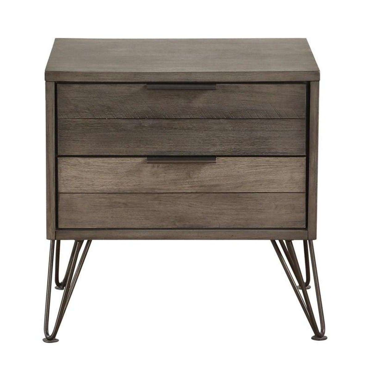 Homelegance Urbanite Nightstand in Tri-tone Gray 1604-4 image