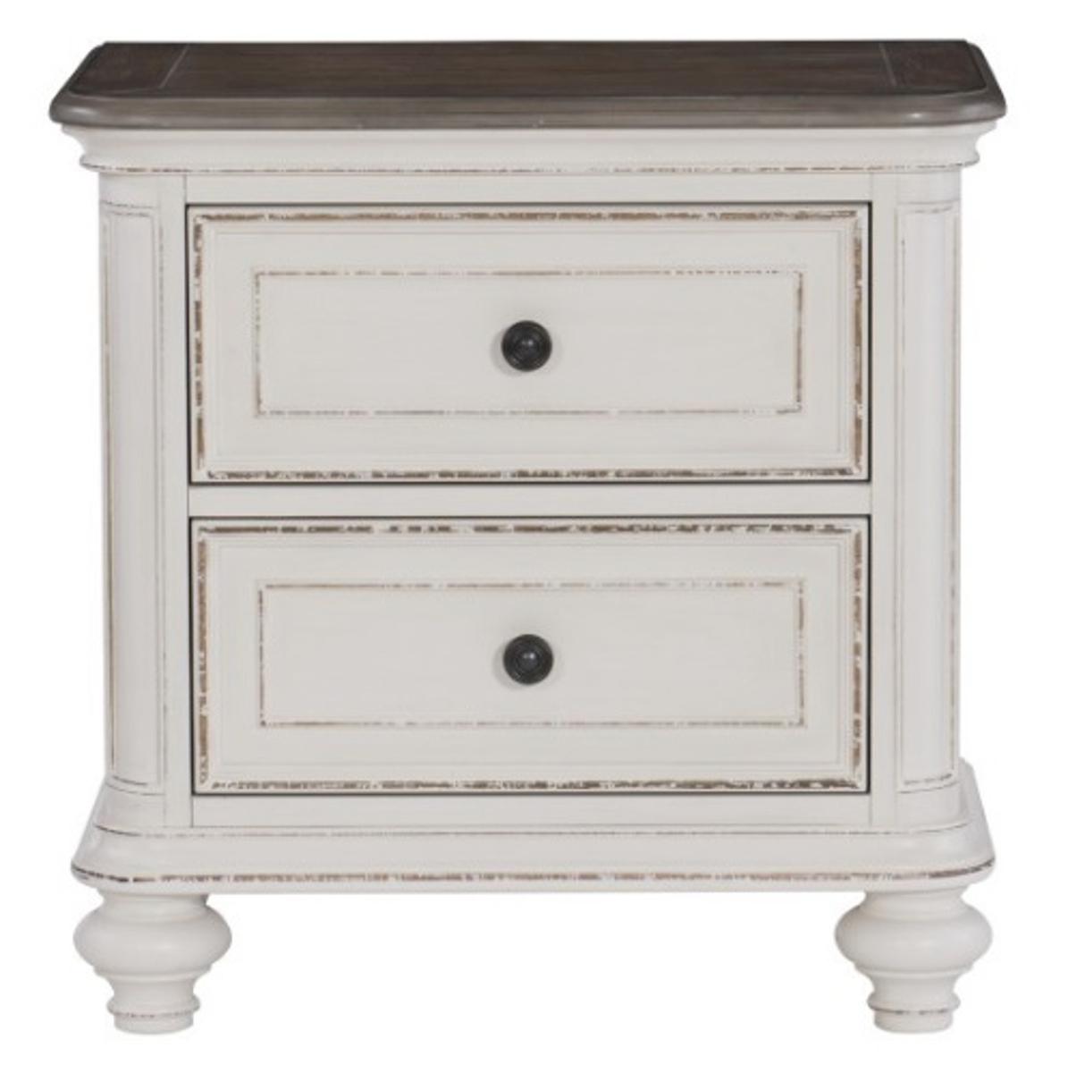 Homelegance Baylesford Nightstand in Two Tone 1624W-4 image