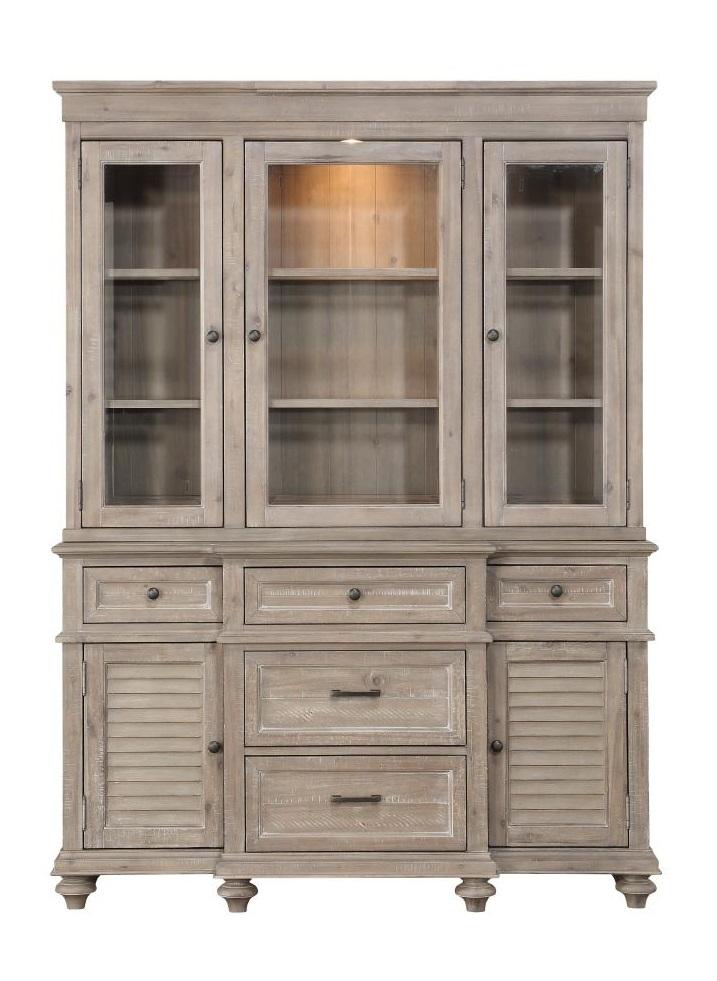 Cardano Buffet & Hutch in Light Brown 1689BR-50* image