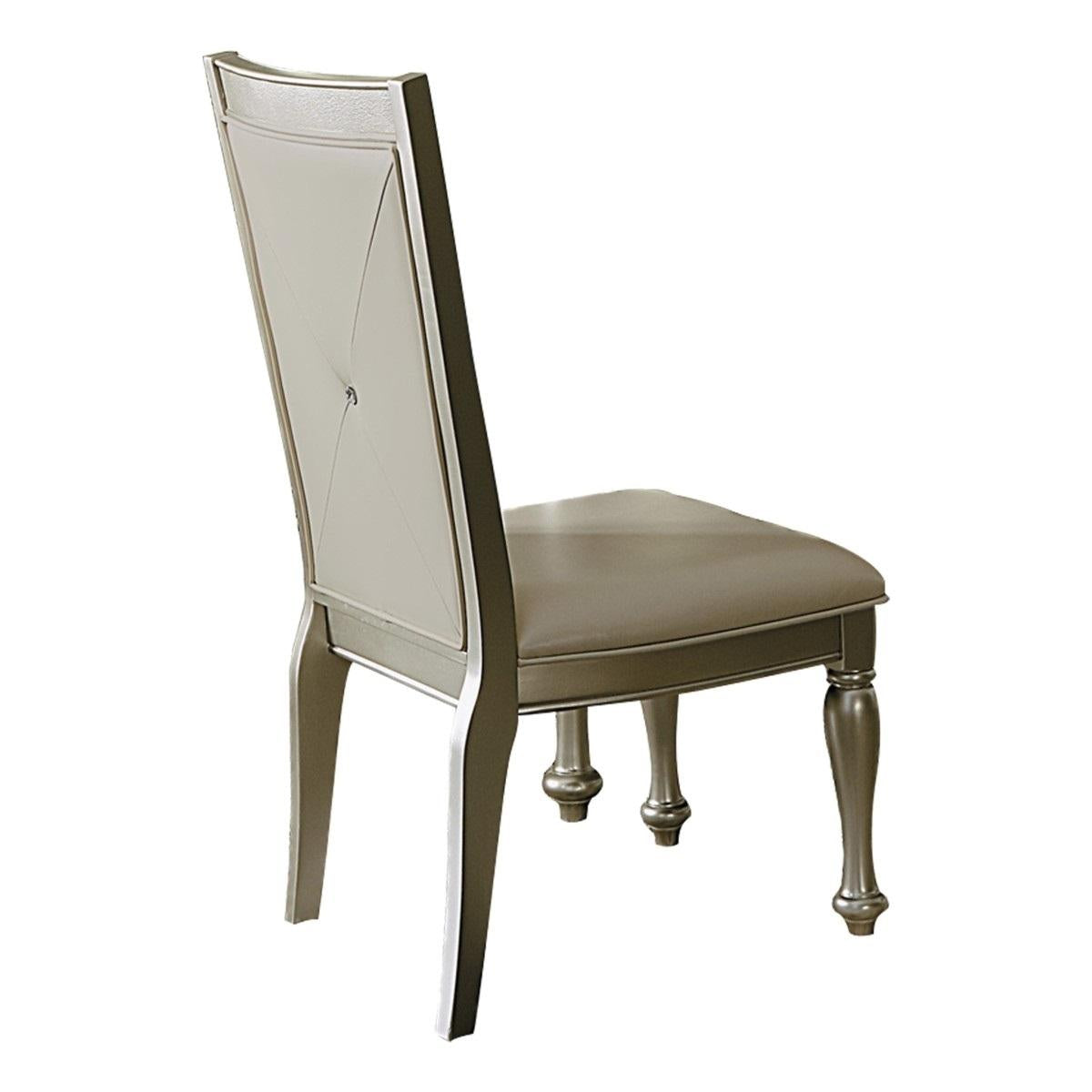 Celandine Side Chair in Silver (Set of 2) image