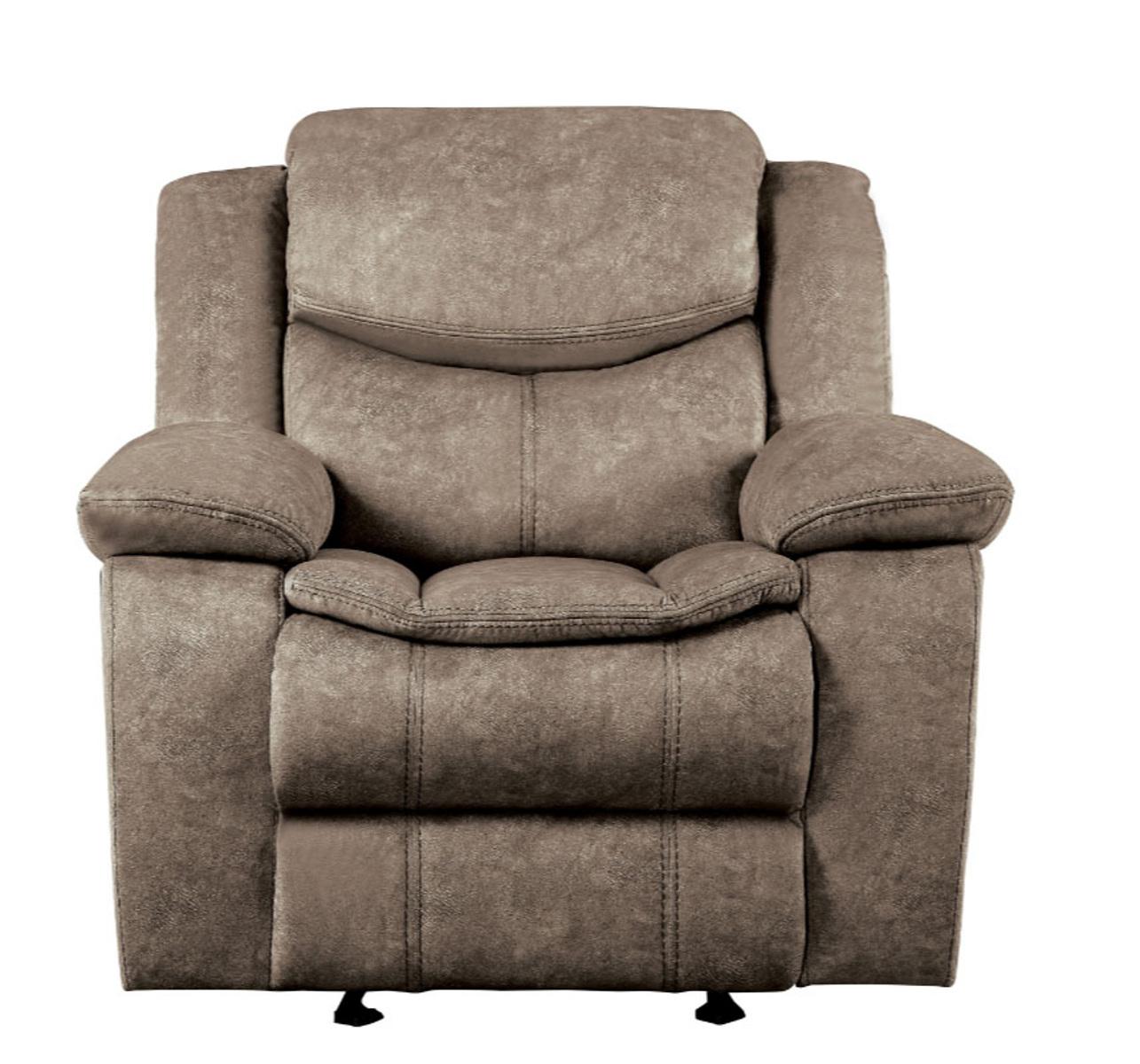 Bastrop Glider Reclining Chair in Brown 8230FBR-1 image