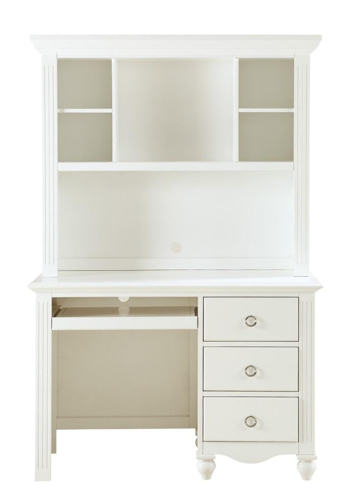 Meghan Writing Hutch/ Desk Set in White 2058WH-14* image