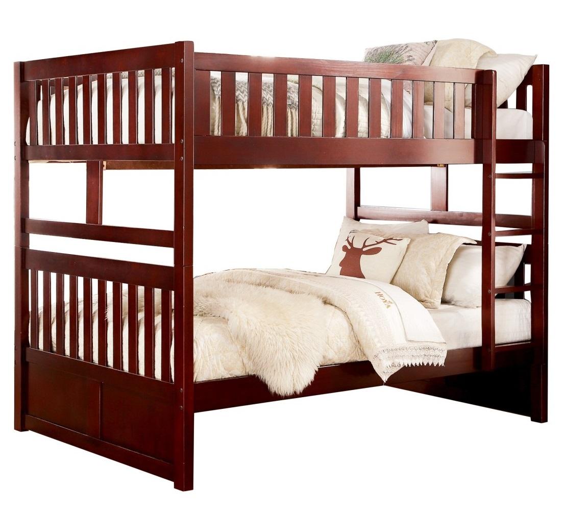 Rowe Full/Full Bunk Bed in Dark Cherry B2013FFDC-1* image