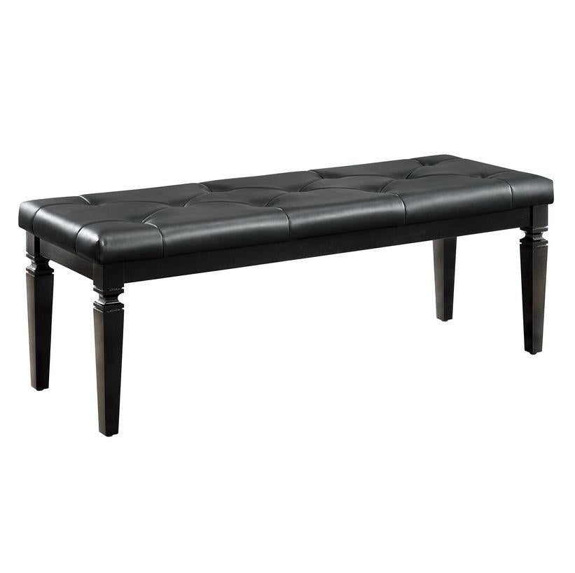 Allura Bed Bench in Black 1916BK-FBH image