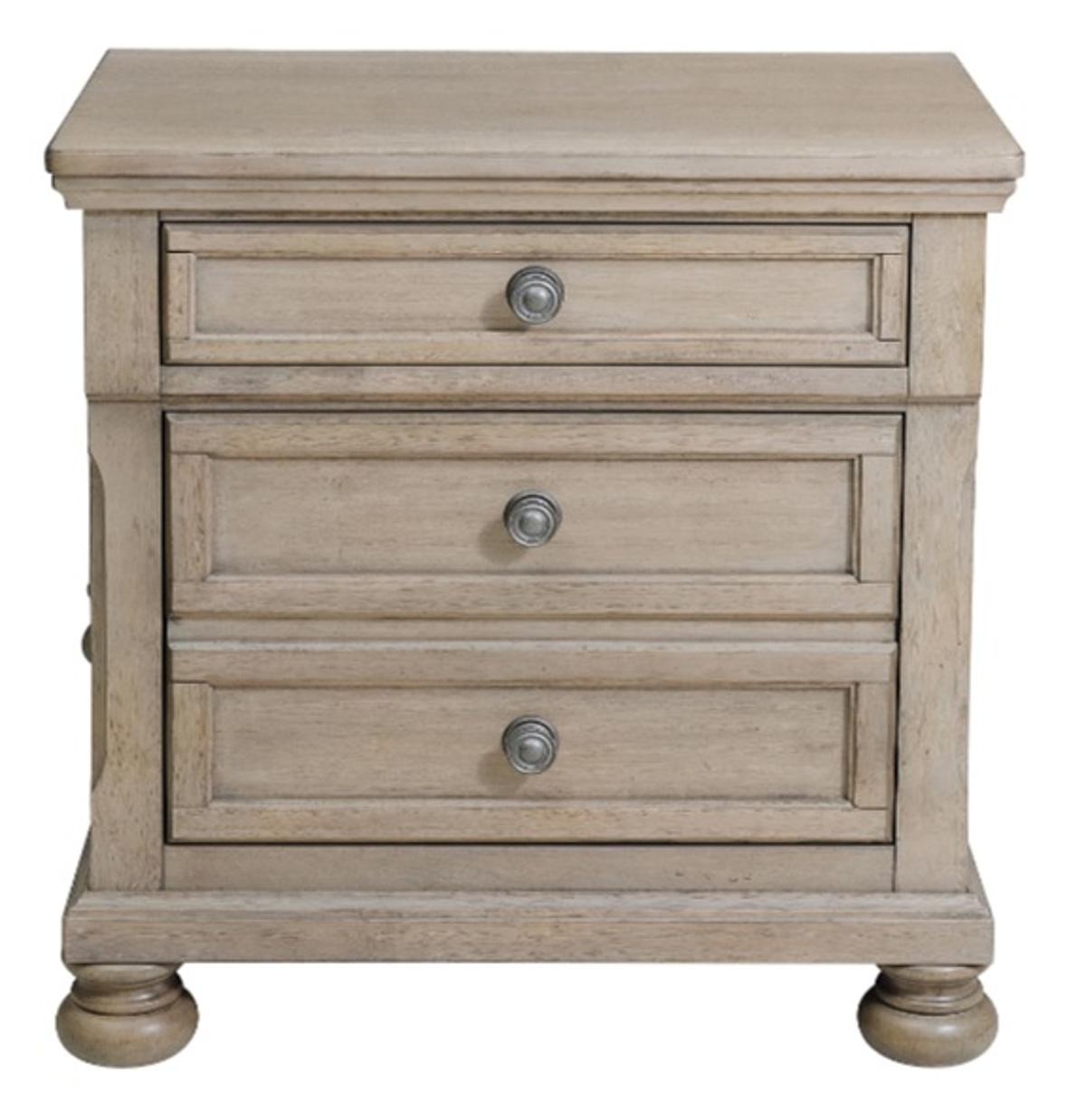 Homelegance Bethel Nightstand in Gray 2259GY-4 image