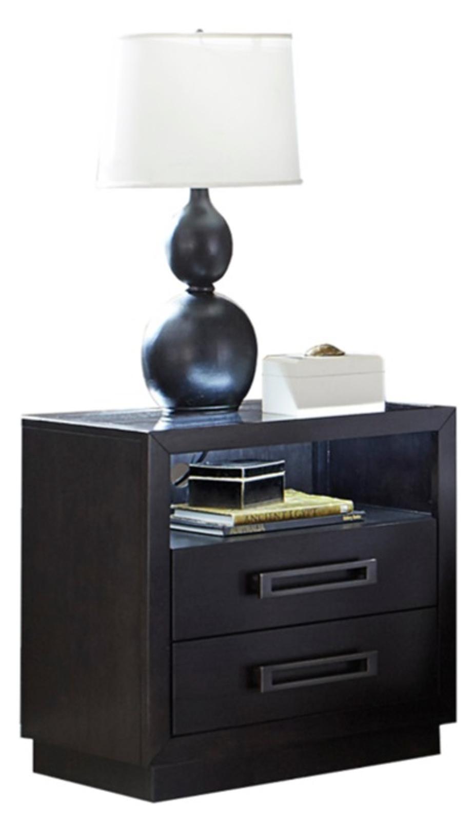 Larchmont Nightstand in Charcoal 5424-4 image