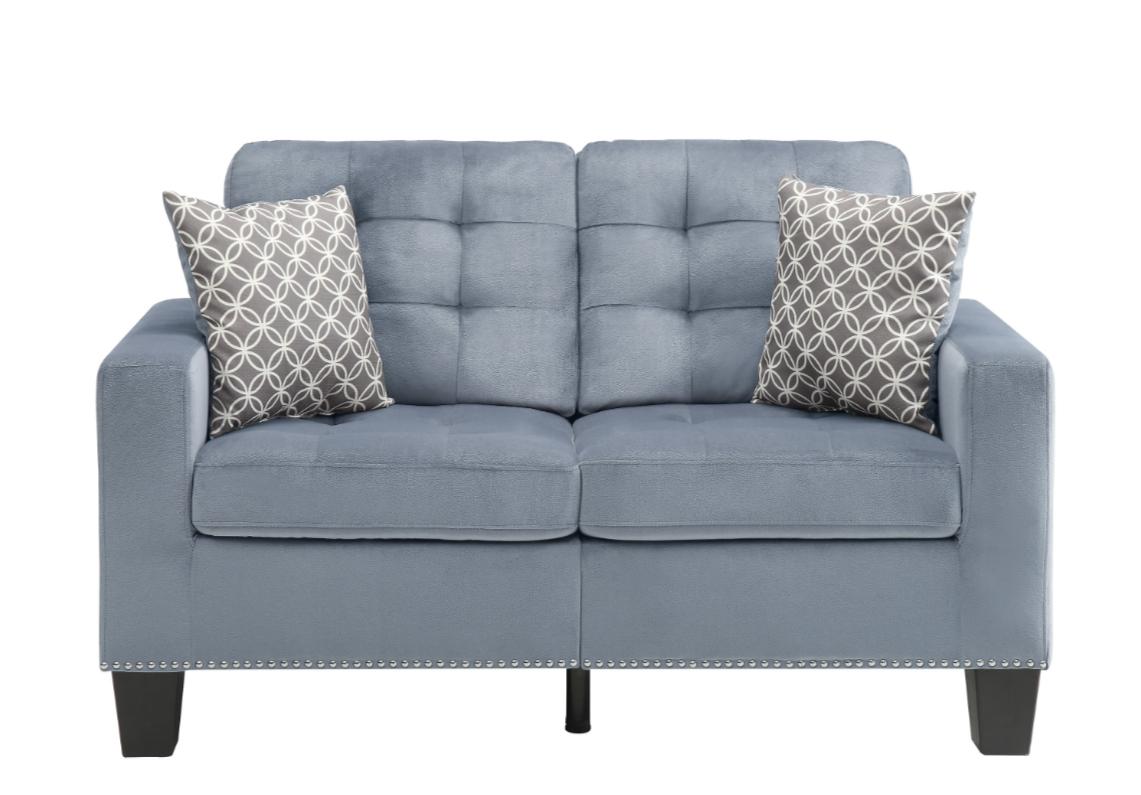 Homelegance Furniture Lantana Loveseat in Gray 9957GY-2 image