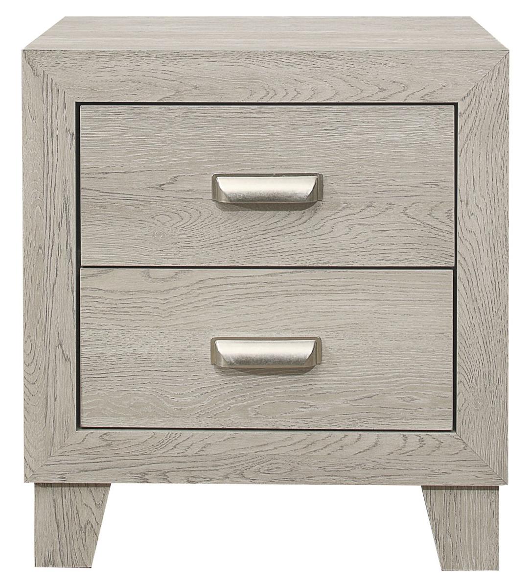 Quinby 2 Drawer Nightstand in Light Brown 1525-4 image