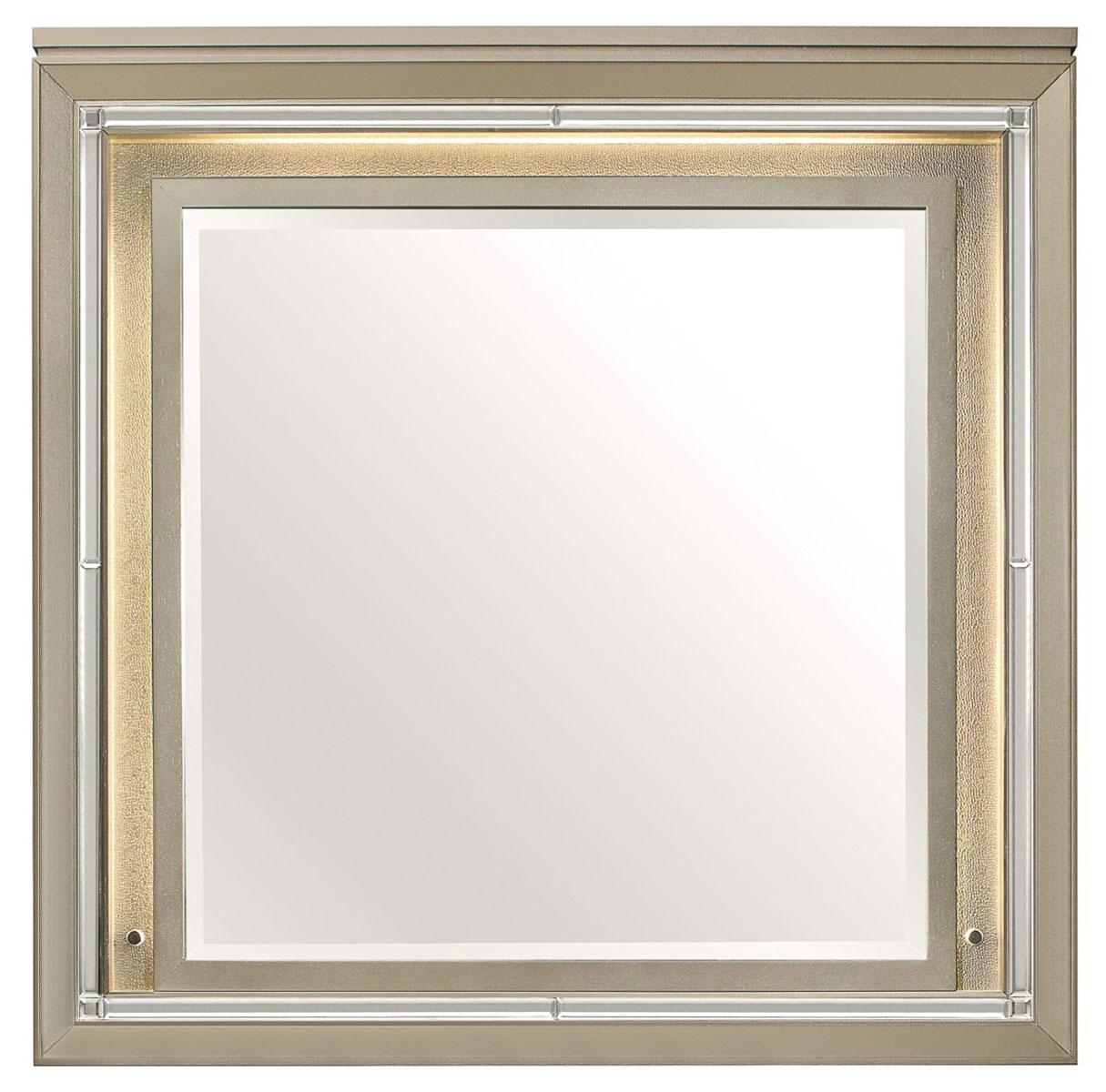 Youth Loudon Mirror in Champagne Metallic B1515-6 image