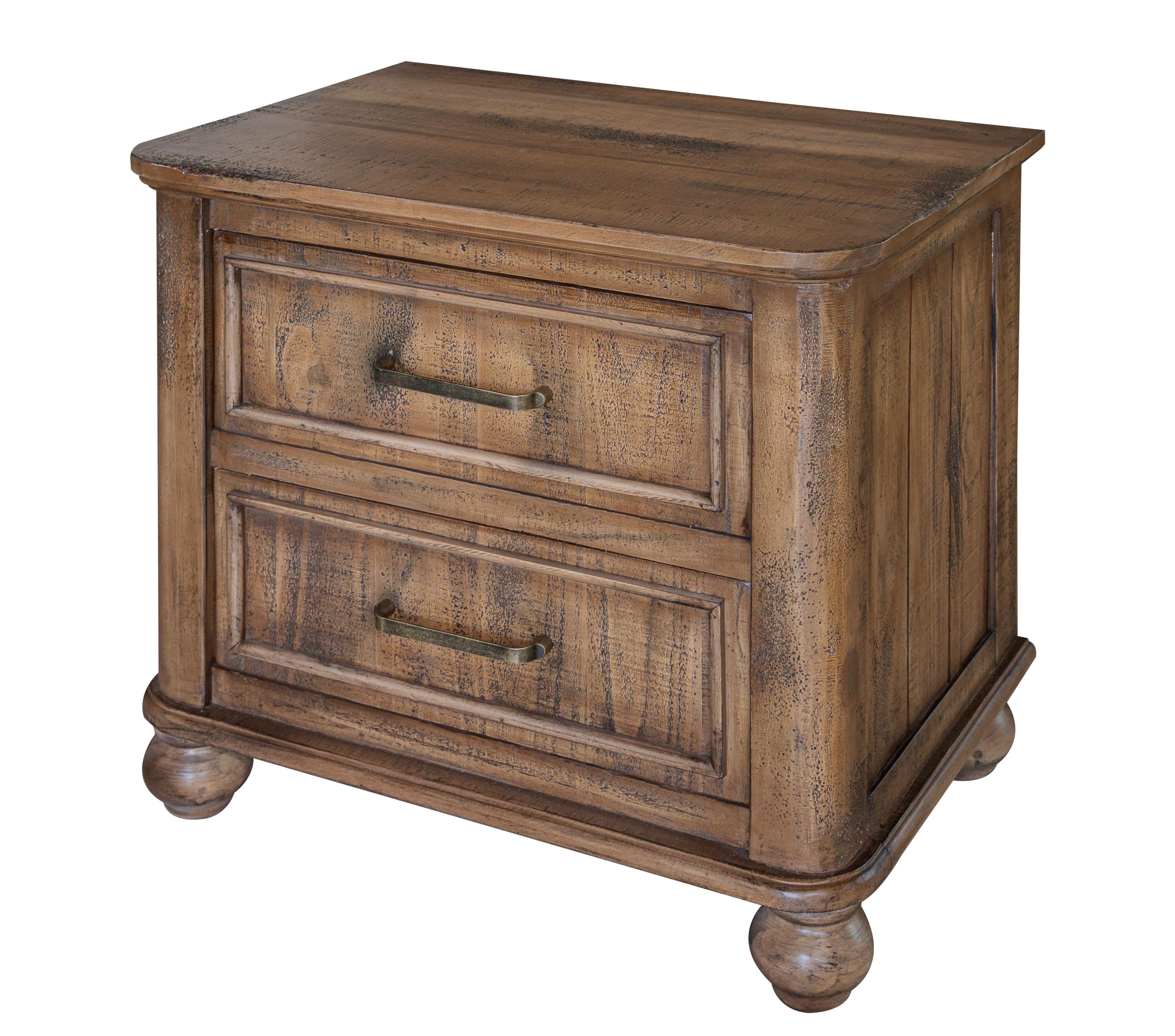 Villa Hermosa 2 Drawers, Nightstand image