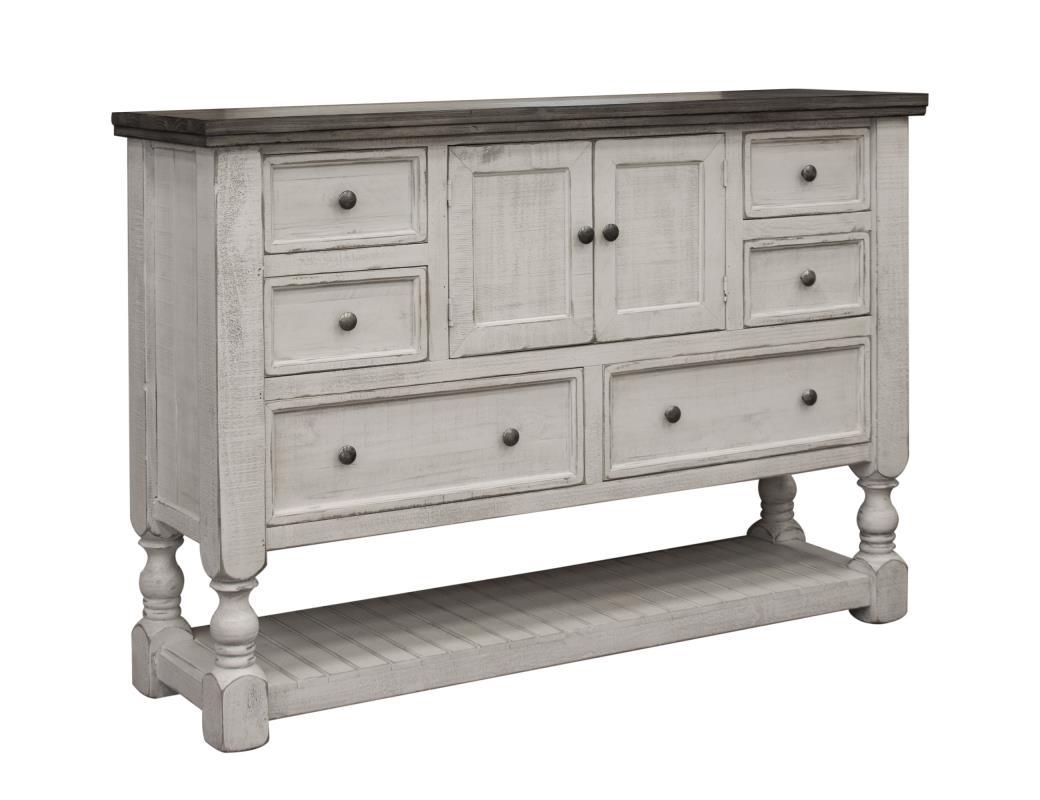 Stone 6 Drawer, 2 Door Dresser image