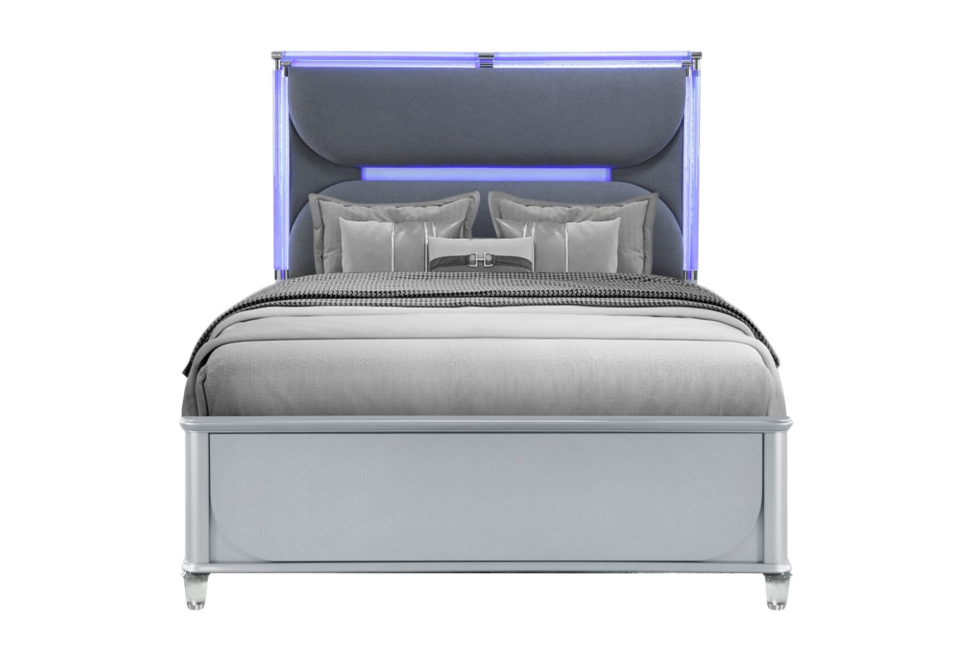 Lando Silver Bed