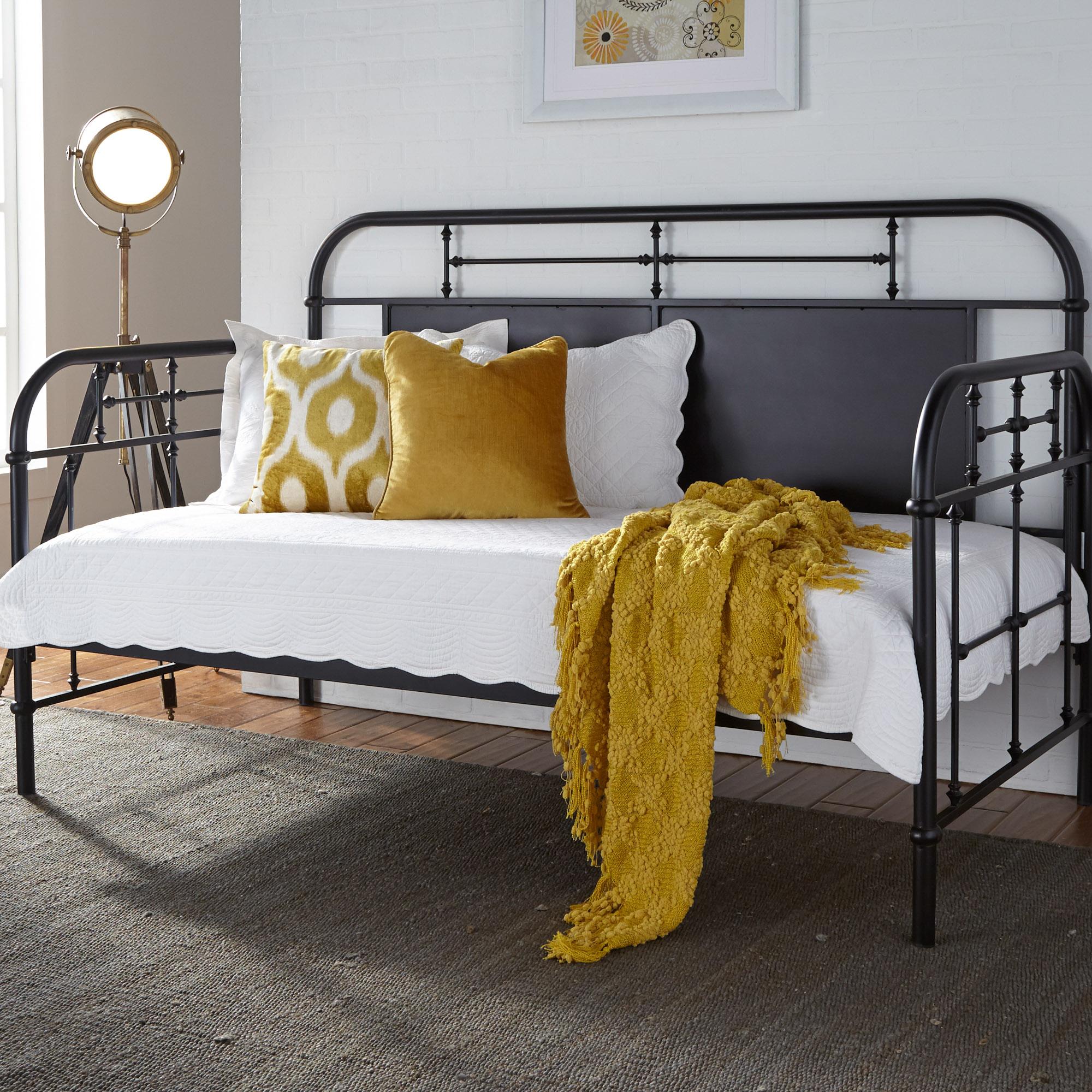 Vintage Series Twin Metal Day Bed - Black image