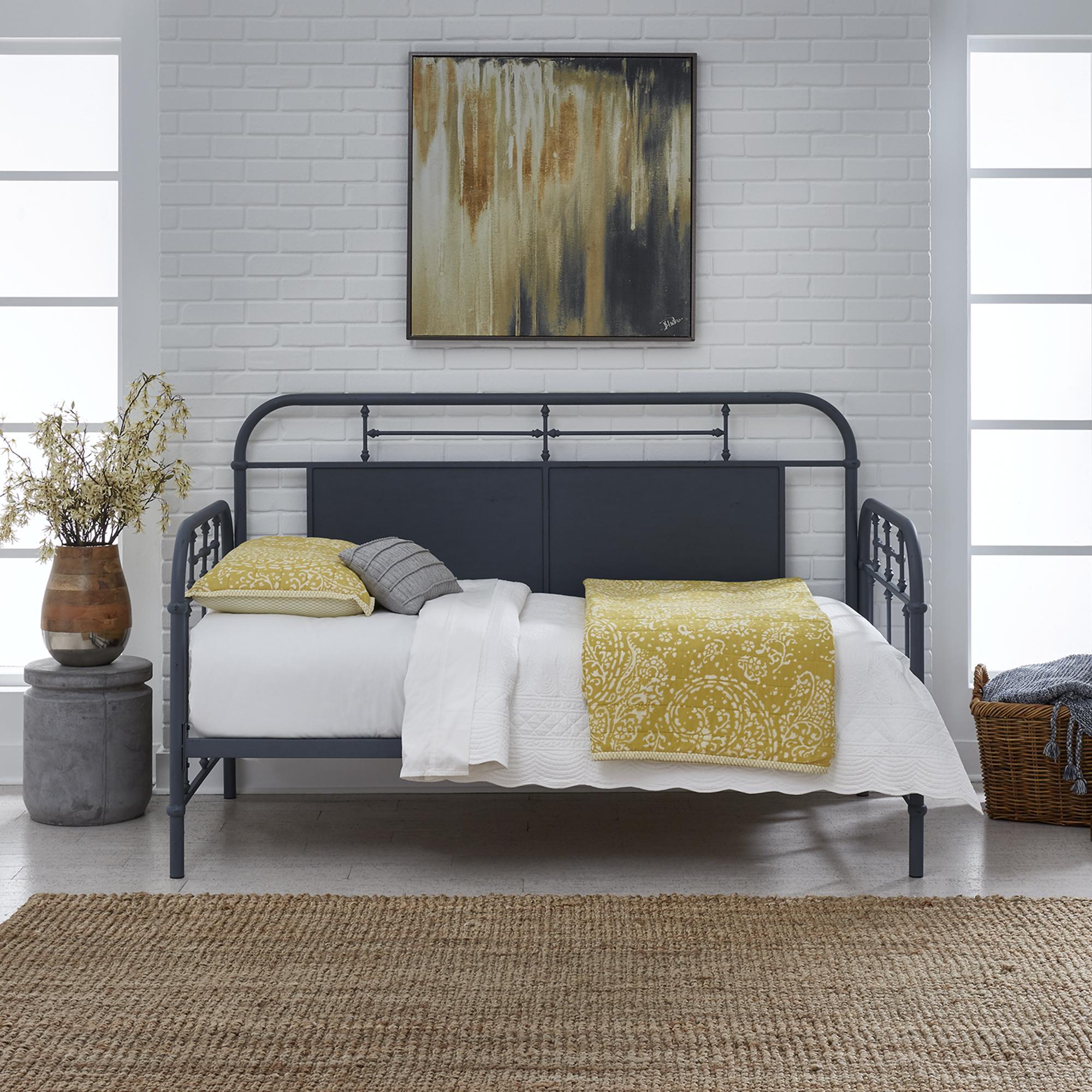 Vintage Series Twin Metal Day Bed - Navy image