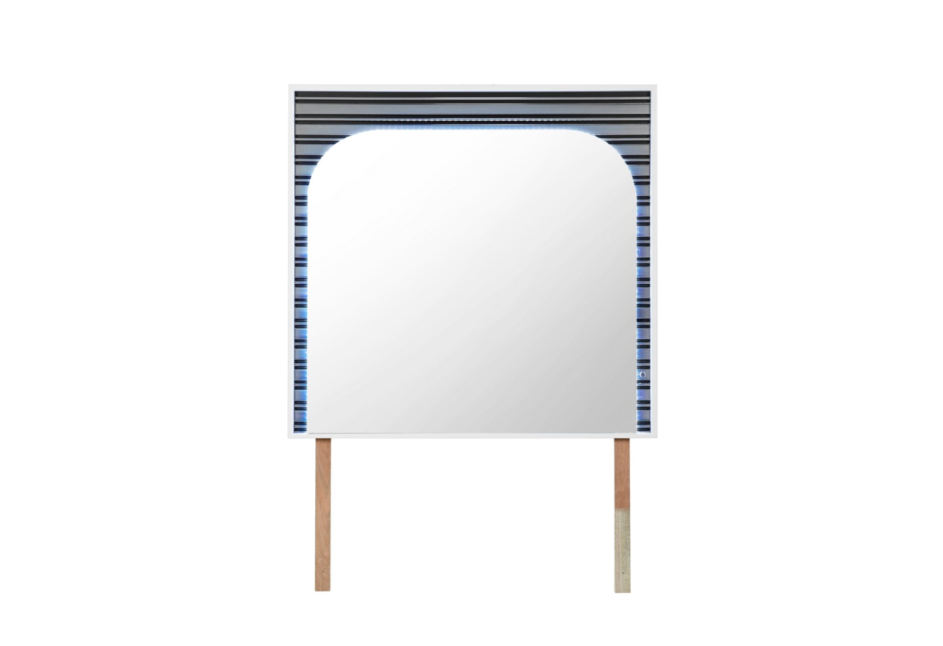 Talia White Mirror With Led