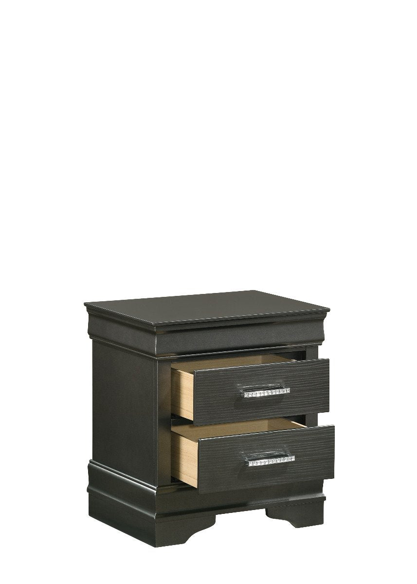 Galaxy Home Brooklyn Nightstand in Gray