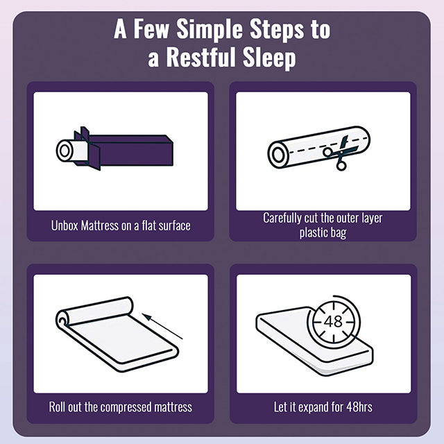 Nasturtium 8" Twin Bamboo Charcoal Infused Memory Foam