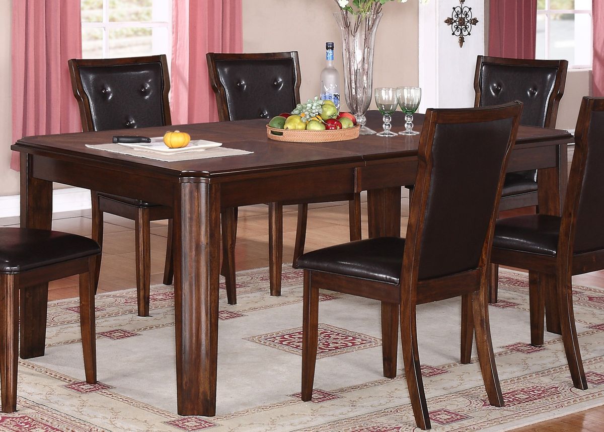 Cosmos Pam Dinette Table with 18" Leaf in Cherry image
