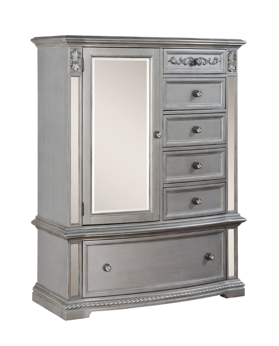 Cosmos Pamela Man Chest in Silver image