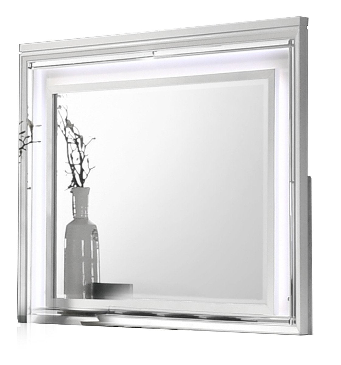 Galaxy Home Prism Mirror in White image